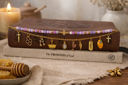 Bible Charm Chain Bundle