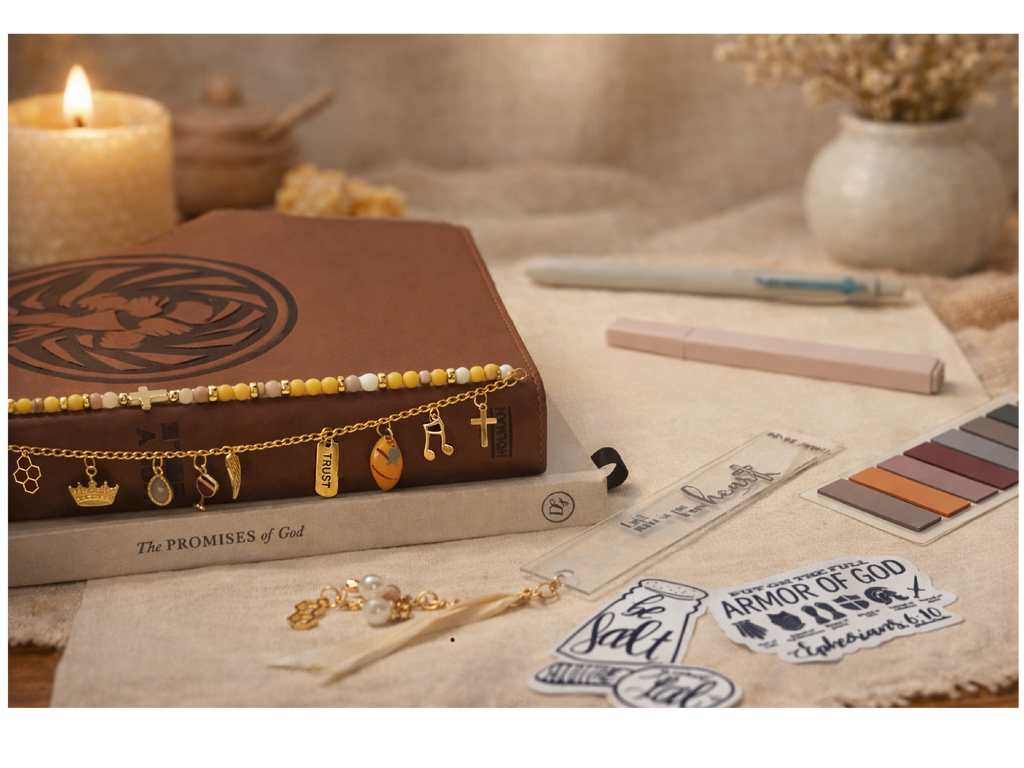 Bible Charm Chain Bundle