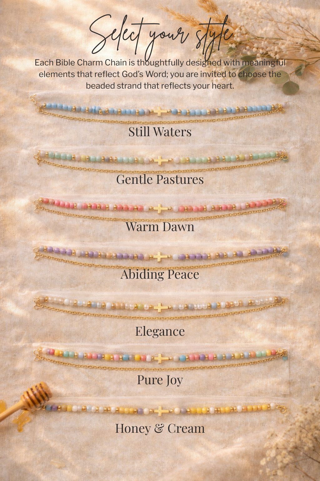 Bible Charm Chain Bundle
