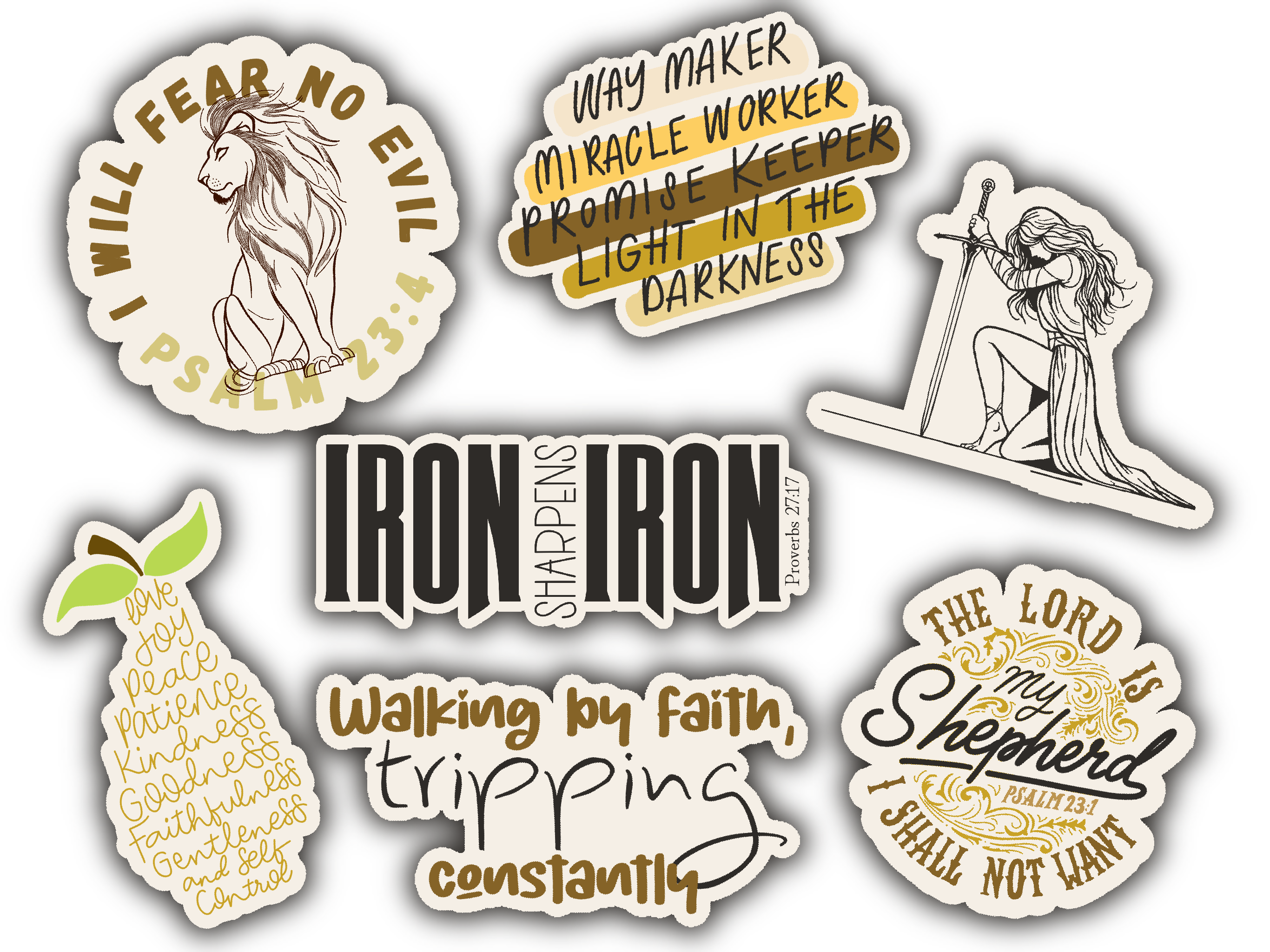 Sticker Bundle (5-pack)